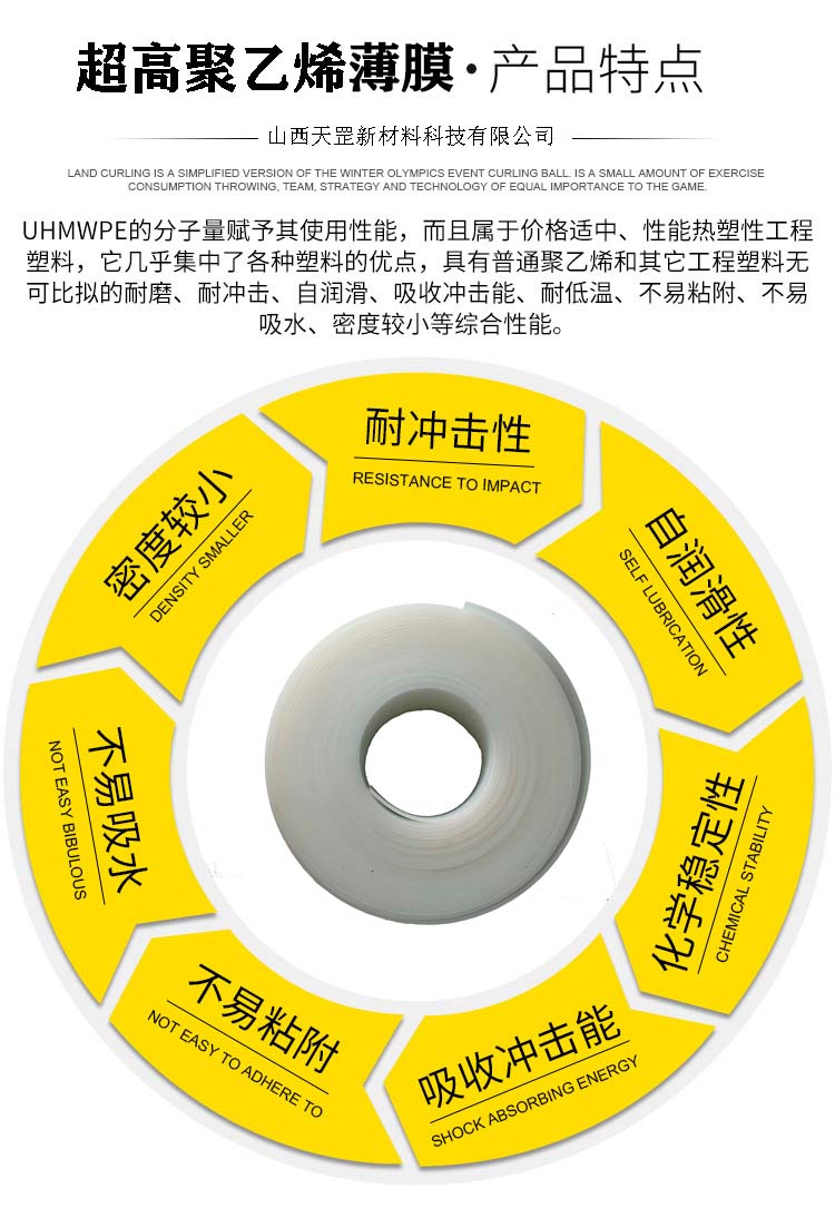 UPE高耐磨薄膜直銷